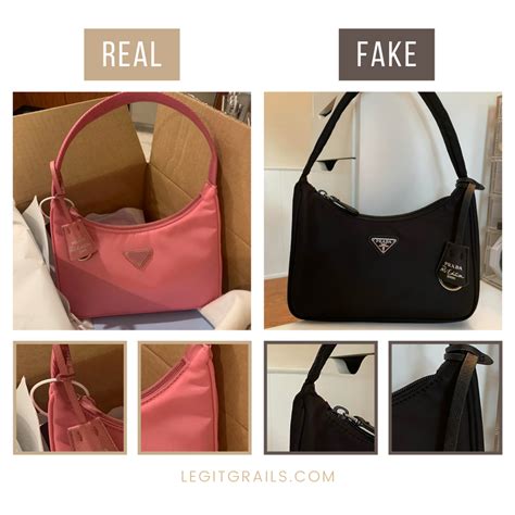 how to tell a real prada bag from a fake|is my prada bag real.